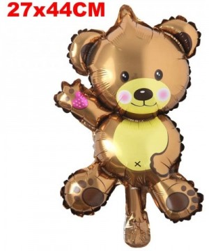 16 Inch Mini Cartoon Animal Bear Children's Toys Decoration Foil Balloons Birthday&Party Balloons Cute Helium Balloon (Mini B...