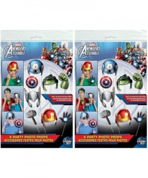 Marvel Avengers Photo Booth Props- 16ct - CD12NSRM5EH $11.97 Photobooth Props