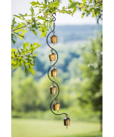 Bells Hanging Garland - 2 x 3 x 27 Inches - CE12EKOOX8N $12.30 Garlands