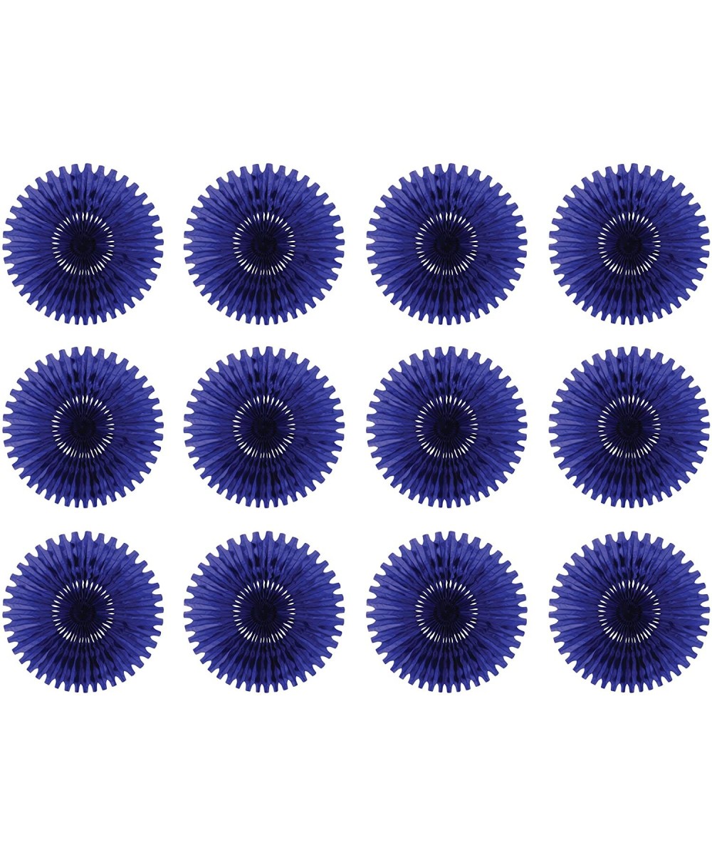 12-Piece Tissue Fans- 25-Inch - Blue - C311IXVYHYF $36.27 Streamers