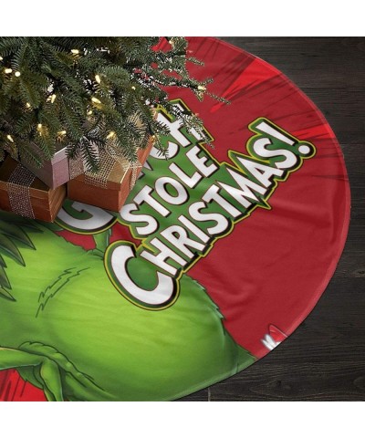 36 Inch How The Grinch Stole Christmas Christmas Tree Plush Skirt Xmas Tree Skirt Christmas Party Decorations Holiday Tree Or...