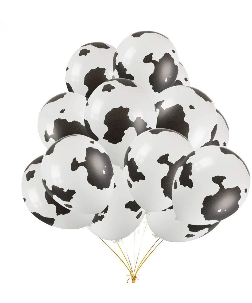 15 Cow Print Balloons - 15 Cow Print Balloons - C4186TD8SKW $6.94 Balloons