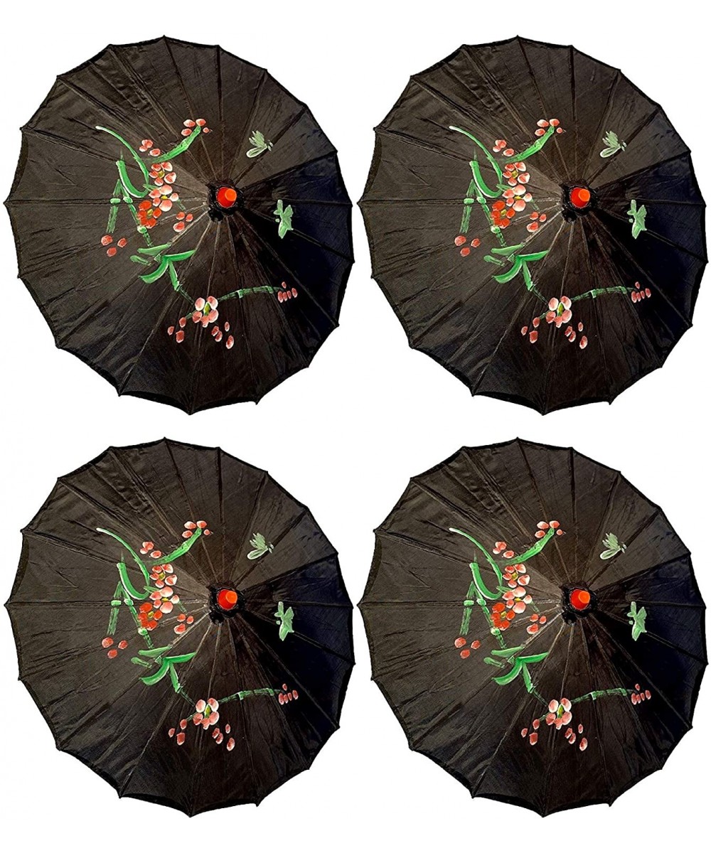 PACK OF 4 Japanese Chinese Kids Size 22" Umbrella Parasol For Wedding Parties- Photography- Costumes- Cosplay- Decoration And...