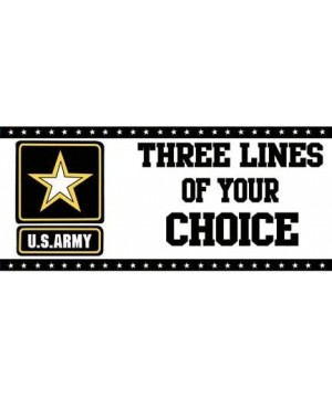 ARMY STRONG PERSONALIZED BANNER (18" x 40") - CF121XBYEQH $22.84 Banners & Garlands
