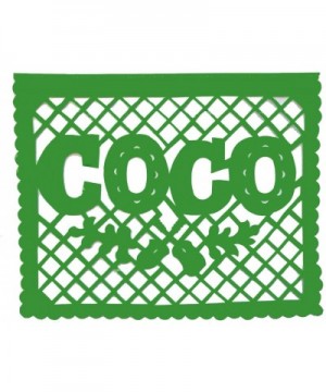 Coco Movie Large Plastic Papel Picado Banner 10 Multicolored Panels 2 Pack - C818HURRKTE $10.27 Banners & Garlands