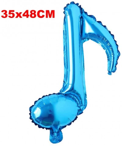 Musical Notes foil Mylar Balloons Wedding Birthday Party Supplies Inflatable Wedding Decorations Supplies Helium Balloon (Sin...