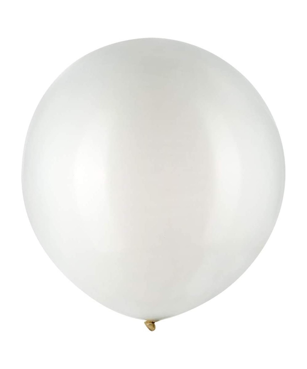 36 inch White Big Balloons Quality Jumbo Latex Giant Balloons Party Decorations Pack of 6 - 36"white - C319EOKLTAQ $12.18 Bal...