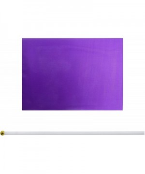 25 Pack Solid Purple Flag Small Mini Plain Purple DIY Flags On Stick-Party Decorations for Parades-Grand Opening-Kids Birthda...