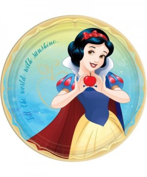 Disney Princess Snow White Tableware Kit for 8 Guests- Includes Cups- Cutlery- Napkins- Plates- and Decor - CI18X7YI2RE $30.5...