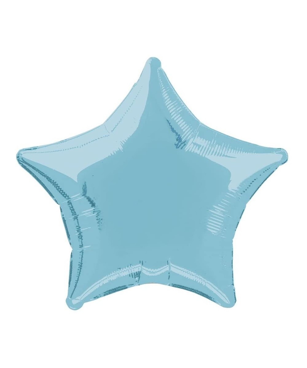 20" Foil Baby Blue Star Balloon - Baby Blue - CY111Y5ONH3 $5.92 Balloons