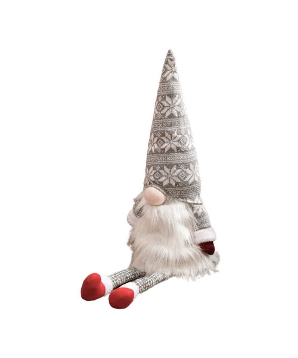 Gnome Christmas Tree Topper Swedish Tomte Gnome Christmas Ornaments Santa Gnomes Plush Scandinavian Christmas Decorations Hol...
