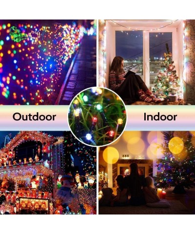 [72ft 200 Led] Solar Outdoor String Lights/Fairy Outside Lighting Yard Patio Decoration- 8 Mode (Steady- Flash)- Waterproof- ...