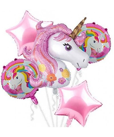 Magical Unicorn Bouquet of Balloons- Unicorn Party Decorations Party Supplies Pink Balloons - Unicorn Theme Party Pack - 1 Bi...