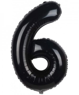 40 inch Black 16 Number Jumbo Foil Mylar Helium Balloons - Party Decoration Supplies Balloons - Great for 16th Birthday or 16...
