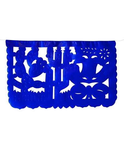 Mexican Fiesta Papel Picado Banner 2 Pack- Paper (33 Feet) Medium Size Rainbow Party Streamers - C718ZTZZMED $6.62 Banners & ...