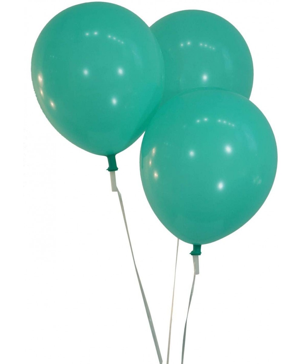 Creative Balloons 12" Latex Balloons - Pack of 144 Piece - Pastel Aqua - Pastel Aqua - CZ1143KXIH7 $10.15 Balloons