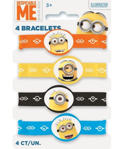 Despicable Me Minions Silicone Wristband Party Favors- 4ct - CY11NBRVSOD $4.75 Party Favors