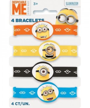 Despicable Me Minions Silicone Wristband Party Favors- 4ct - CY11NBRVSOD $4.75 Party Favors