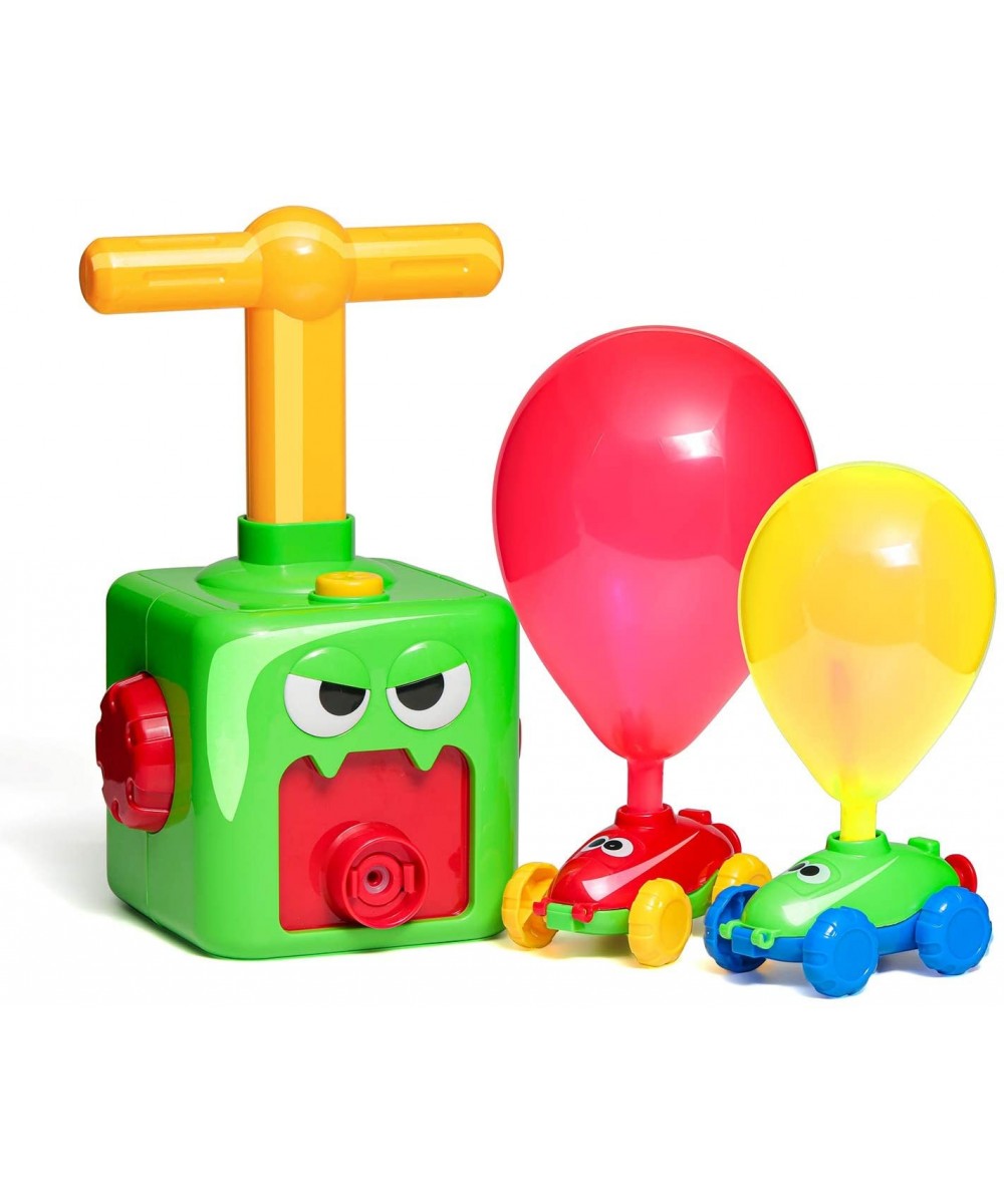 Balloon Powered Car Toy for Kids- Inflatable Balloon Pump Cars Racer Kit Preschool Educational Science Toys with Manual Ballo...