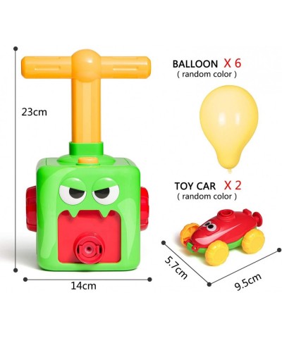 Balloon Powered Car Toy for Kids- Inflatable Balloon Pump Cars Racer Kit Preschool Educational Science Toys with Manual Ballo...