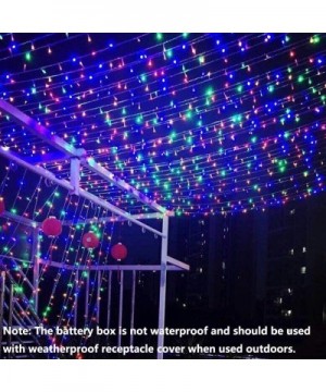 2 Pack LED String Lights Battery Operated Fairy String Lights Twinkle Decorative Lights 50 LED 16.5ft Battery Powered Starry ...