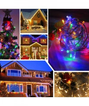 2 Pack LED String Lights Battery Operated Fairy String Lights Twinkle Decorative Lights 50 LED 16.5ft Battery Powered Starry ...