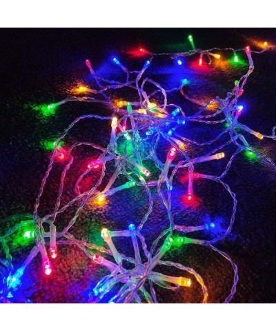 2 Pack LED String Lights Battery Operated Fairy String Lights Twinkle Decorative Lights 50 LED 16.5ft Battery Powered Starry ...