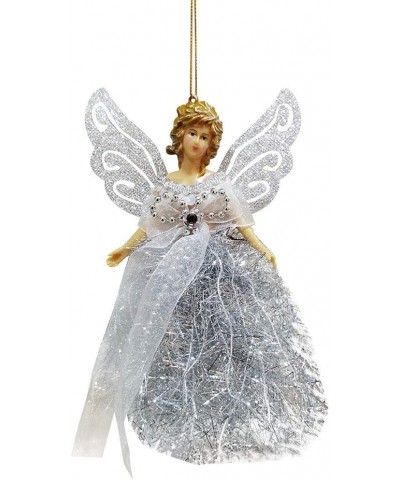 Christmas Tree Pendants- Angel Doll Hanging Christmas Pendants- Ornaments for Home Decoration - C519IO9MCSG $5.22 Ornaments