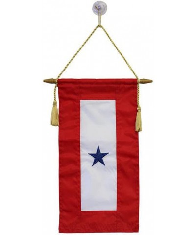 Family Member Military Service Banner - One Blue Star Service Banner Flag - 7 ½ Inches by 14 ½ Inches - C1187Q3L6L4 $10.72 Ba...