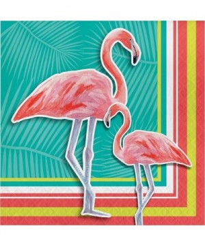 Flamingo Luau Island Oasis Party Party Supplies Bundle Pack for 16 - CK18D7R7KQD $6.48 Party Packs