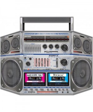 Boom Box Stand-Up Party Accessory (1 count) (1/Pkg) - Multicolor - CA11856KPML $8.67 Favors