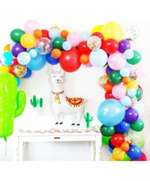 Raibow Balloon Garland Kit- 134Pack Fiesta Party Balloon Garland Kit Cinco de Mayo Party Decorations Ideal for Mexican Party ...