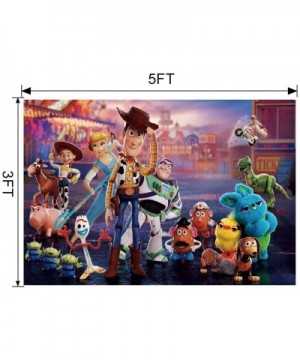 Toy Story Backdrop 5 Feet 3 Feet Wall Decro Birthday Party Decorations Photography Banner - Toy story - CK19DS9YR3G $7.05 Pho...