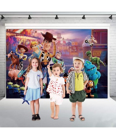 Toy Story Backdrop 5 Feet 3 Feet Wall Decro Birthday Party Decorations Photography Banner - Toy story - CK19DS9YR3G $7.05 Pho...