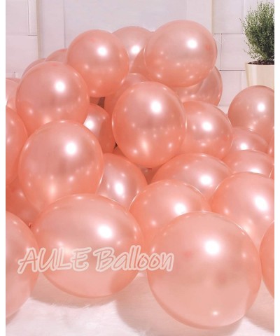 Rose Gold Balloons 100 Pack 12 inch Helium Chrome Latex Party Balloons for Birthday Wedding Engagement Bridal Bachelorette Ba...