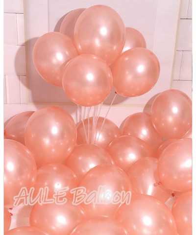 Rose Gold Balloons 100 Pack 12 inch Helium Chrome Latex Party Balloons for Birthday Wedding Engagement Bridal Bachelorette Ba...