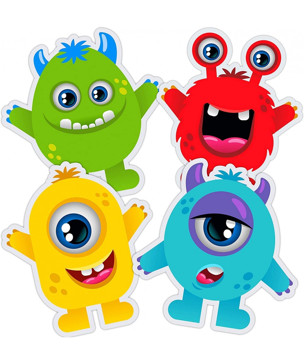 Monster Cutouts - Birthday Party Baby Shower Decorations or Supplies for Kids Classroom - 20 PCS - CF193T6AEGH $5.75 Party Packs