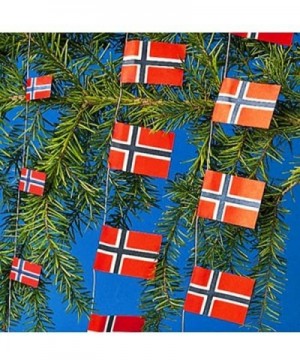 Flags of Norway on Strings - 2PK - CQ116GB4RUN $6.56 Banners & Garlands