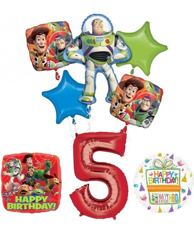 Toy Story 5th Birthday Party Supplies and Balloon Bouquet Decorations - CK189LK7YE4 $12.41 Balloons
