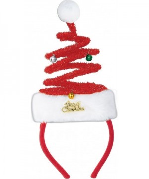 1-Pack Springy Santa Headband - C71169LJB9R $4.32 Hats