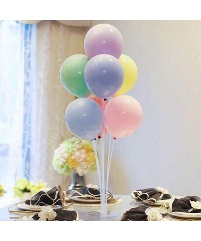 Balloon Stand Kit-6 Pack Balloon Table Stands with Base- Pole and Cups- Table Desktop Centerpiece Holder for Baby Shower Birt...