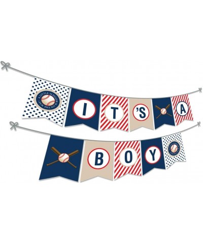 Baseball Themed Party Favors Baby Shower Sports Themed Pennant Decoration-it's A Boy Banner Highchair Decorations For 1st Bir...