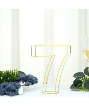 8" Tall Gold Wedding Centerpiece 3D Wire Letter Decoration for Wedding Party Decoration DIY Decoration Supplies - 7 - 7 - C21...