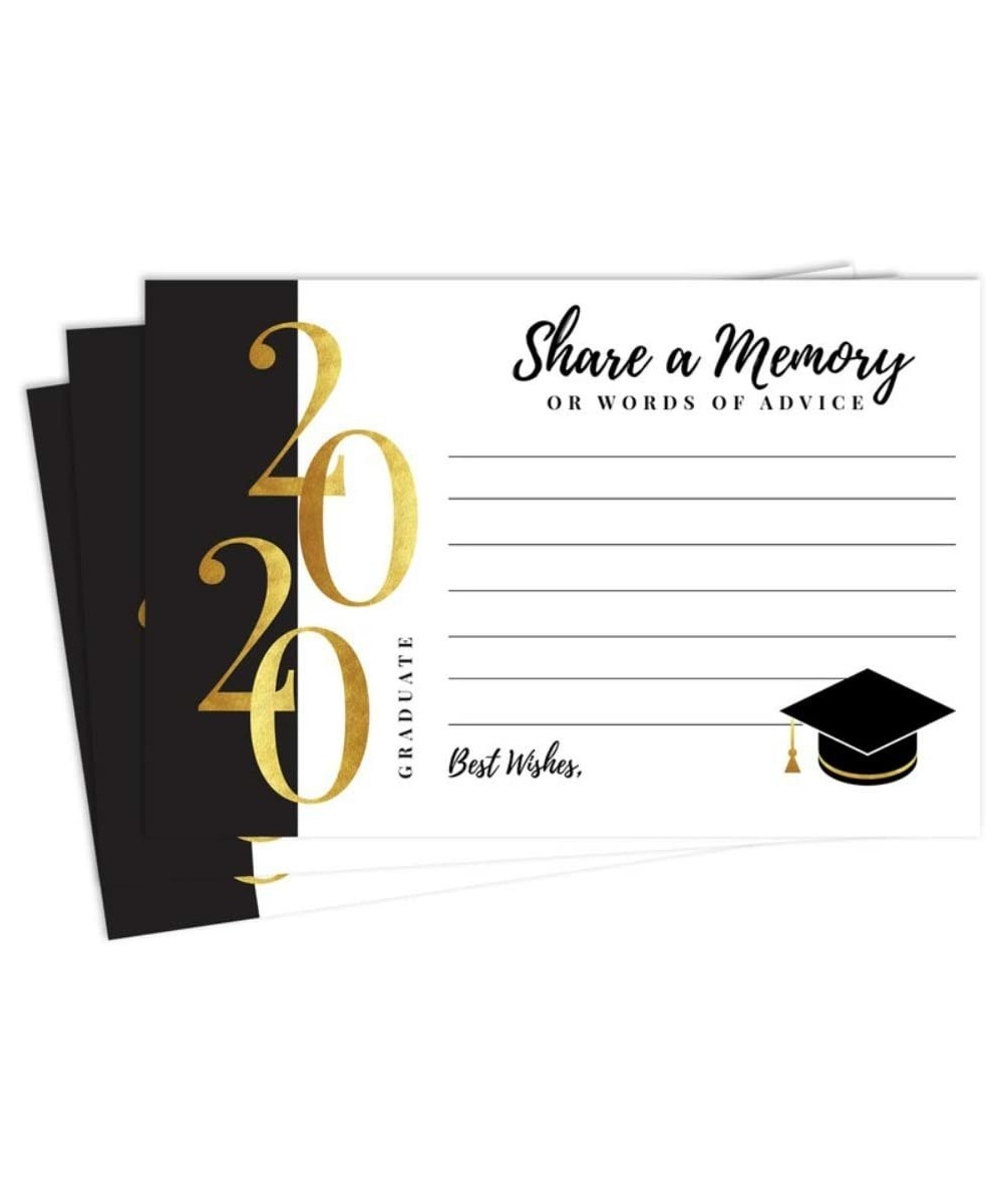 50-2020 Graduation Share A Memory or Advice Cards for The Graduate - Party Games Ideas Activities Supplies Decorations Grad C...