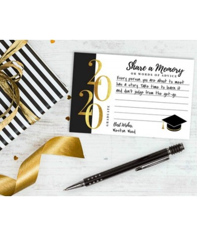 50-2020 Graduation Share A Memory or Advice Cards for The Graduate - Party Games Ideas Activities Supplies Decorations Grad C...