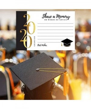 50-2020 Graduation Share A Memory or Advice Cards for The Graduate - Party Games Ideas Activities Supplies Decorations Grad C...