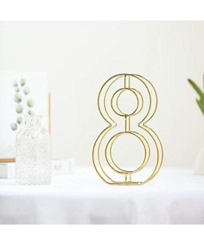 8" Tall Gold Wedding Centerpiece 3D Wire Letter Decoration for Wedding Party Decoration DIY Decoration Supplies - 8 - 8 - C91...