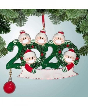 Personalized 2020 Christmas Ornament 2-5 Family Members- DIY Survived Family Customized Christmas Decorative Kit Xmas Tree Ha...