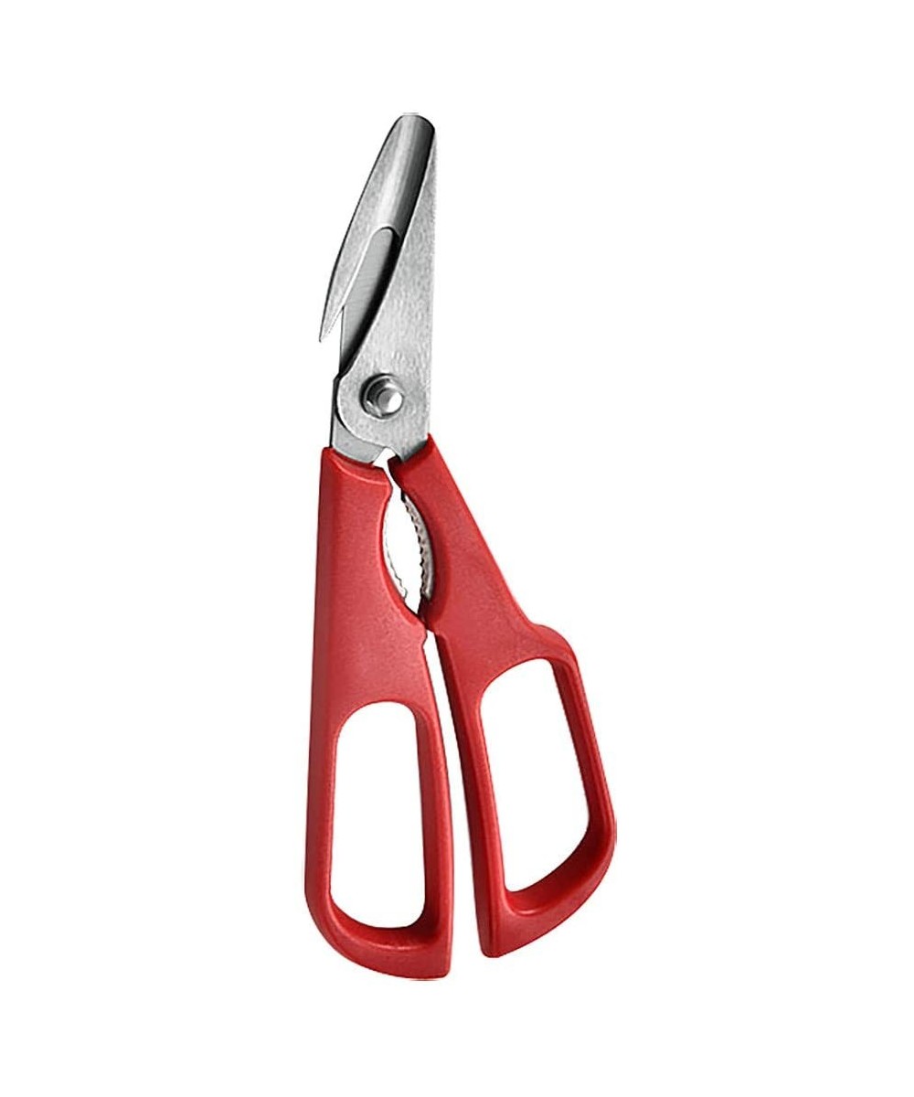 New Lobster Fish Shrimp Crab Seafood Scissors Shears Snip Shells Kitchen Tool (Red) - Red - CI18WIMA3D8 $8.13 Cake Decorating...