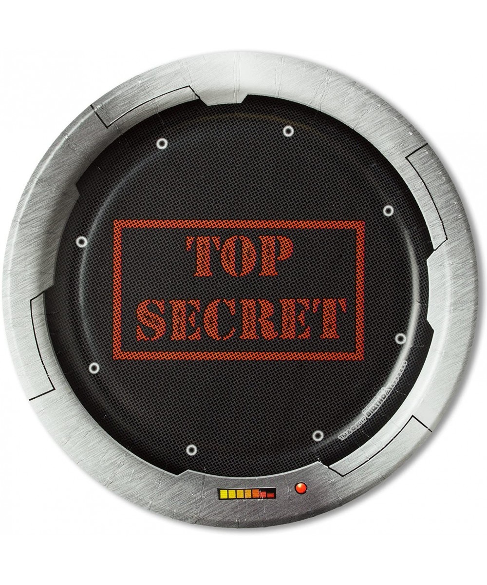 Top Secret Spy Party Dessert Plates (16) - CG1884WW6TN $11.60 Party Tableware